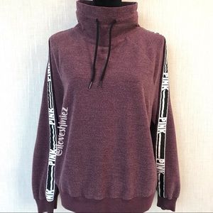 •Victoria's Secret PINK• Funnel Neck Sweatshirt M